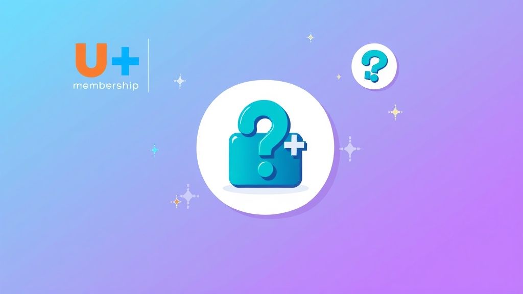 “U+ 멤버십 퀴즈타임” / “오늘의 정답 & 혜택 안내”
