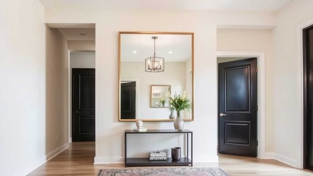 밝고 화이트톤으로 꾸민 좁은 현관이 넓어 보이는 인테리어 사진