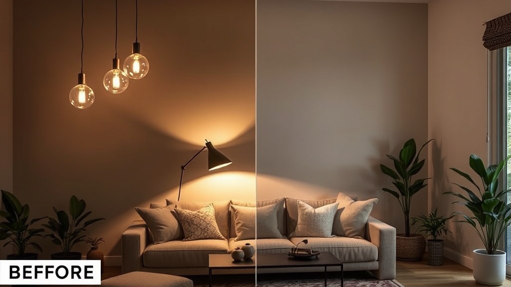 천장 조명 배치에 따라 달라지는 집 인테리어 분위기