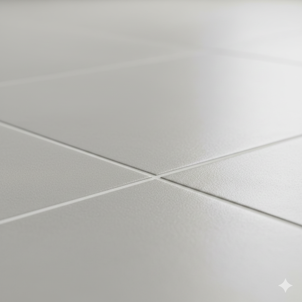 타일 줄눈이 선명하게 보이는 “줄눈 디테일 관련클로즈업”이미지